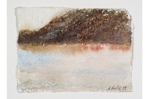 Making Space XXII, watercolour on Saint Armand, 7x5 in.